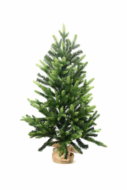 Athome Pavloudakis - Χριστουγεννιάτικο διακοσμητικό πράσινο δεντράκι με πουγκί στην βάση 90 cm