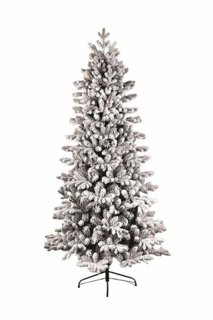 Athome Pavloudakis - Χριστουγεννιάτικο πράσινο χιονισμένο δέντρο Manhattan Snow Mixed (PE - PVC) 180 cm