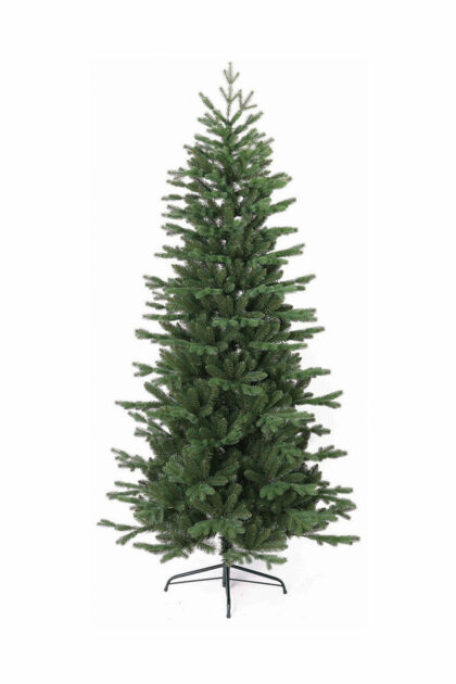 Athome Pavloudakis - Χριστουγεννιάτικο slim πράσινο δέντρο Manhattan Mixed (PE - PVC) 150 cm