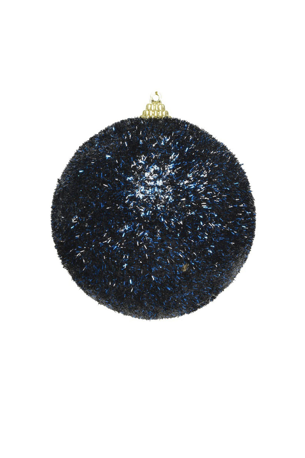 Athome Pavloudakis - Χριστουγεννιάτικη συνθετική μπάλα αφρού μπλέ της νύχτας (12 cm)