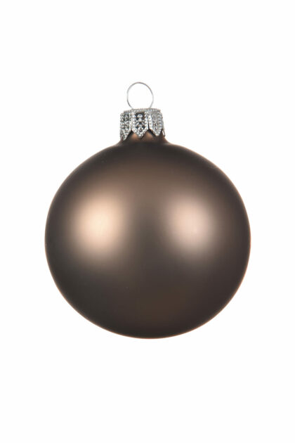 Athome Pavloudakis - Χριστουγεννιάτικη γυάλινη μπάλα κασμίρ ματ 15 cm