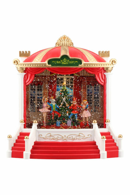 Athome Pavloudakis - Χριστουγεννιάτικη χιονόμπαλα σκηνή θεάτρου με χορευτές 21