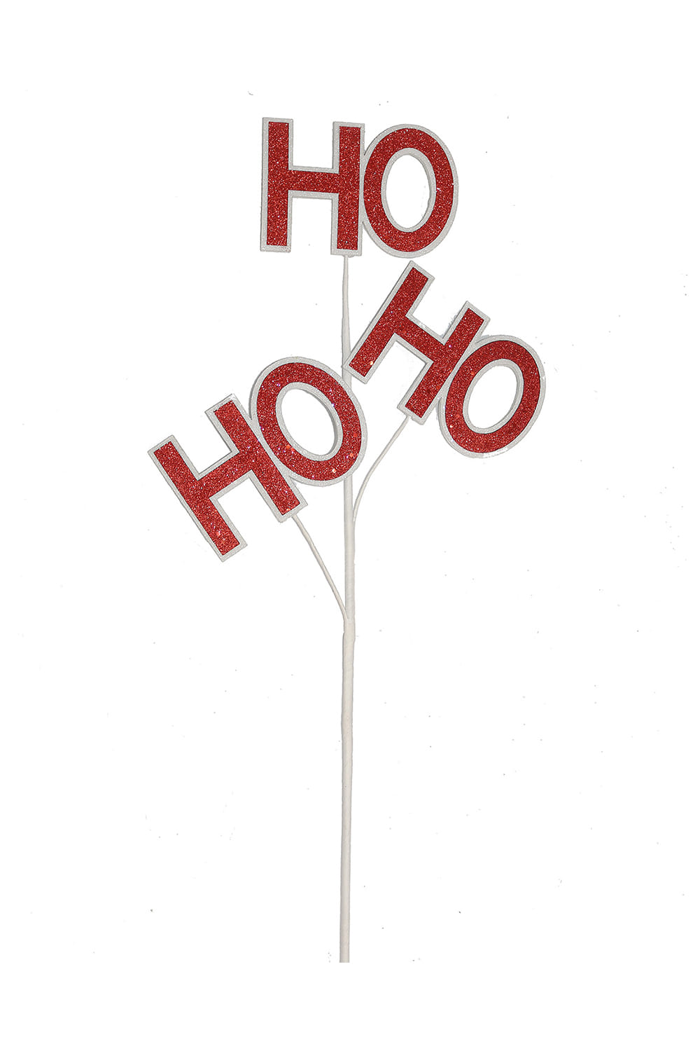 Athome Pavloudakis - Χριστουγεννιάτικο κόκκινο συνθετικό κλαρί Ho Ho Ho (58 cm)