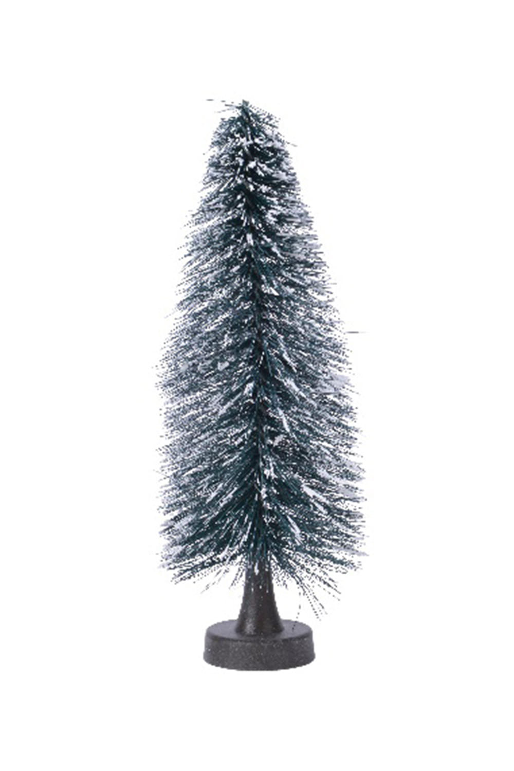 Athome Pavloudakis - Χριστουγεννιάτικο συνθετικό πράσινο χιονισμένο δενδράκι (μινιατούρα) (9x9x23 cm)