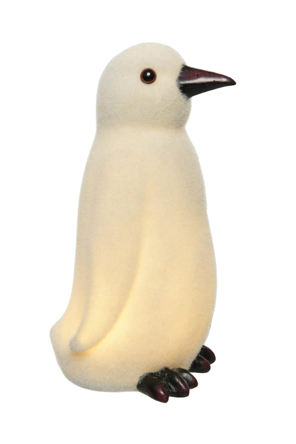 Athome Pavloudakis - Χριστουγεννιάτικος φωτεινός λευκός πιγκουίνος (4 LED μπαταρίας) (3x17x29 cm)
