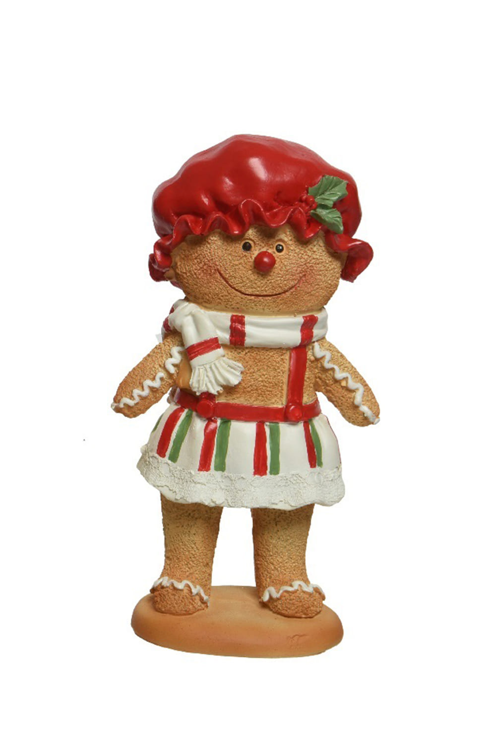 Athome Pavloudakis - Χριστουγεννιάτικο επιτραπέζιο διακοσμητικό μπισκότο κορίτσι (5