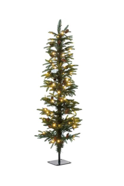Athome Pavloudakis - Χριστουγεννιάτικο πράσινο δεντράκι 70 LED θερμό λευκό 35x90 cm ρεύματος