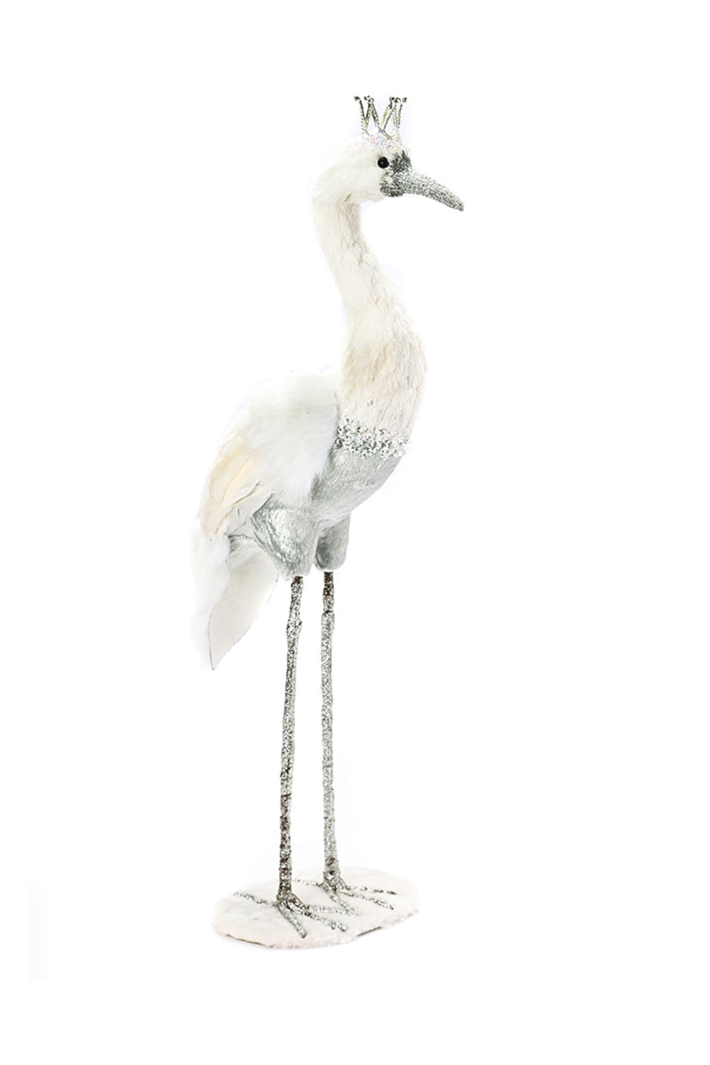 Athome Pavloudakis - Χριστουγεννιάτικη διακοσμητική φιγούρα λευκό πουλί  69 cm