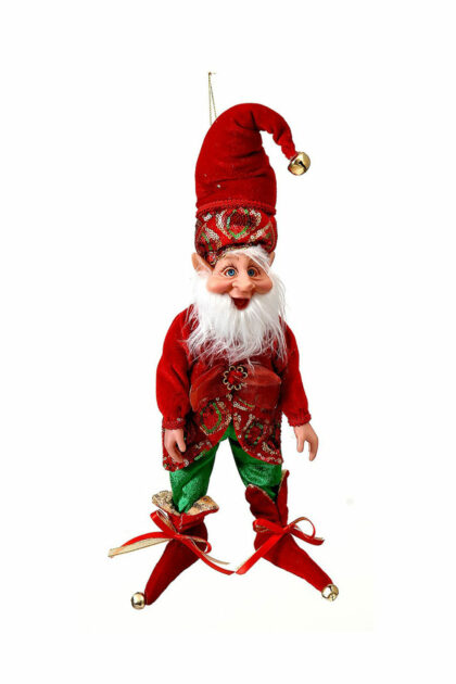 Athome Pavloudakis - Χριστουγεννιάτικο διακοσμητικό κόκκινο ξωτικό 40 cm
