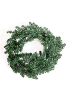 Athome Pavloudakis - Χριστουγεννιάτικο στεφάνι πράσινο έλατο 60 cm