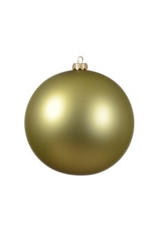 Athome Pavloudakis - Χριστουγεννιάτικη γυάλινη φυστικί ματ μπάλα (15 cm)
