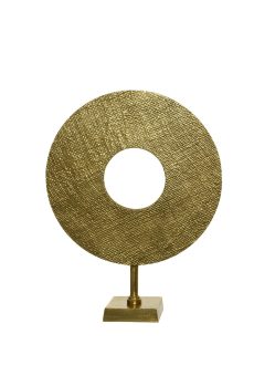 Athome Pavloudakis - Επιτραπέζιο διακοσμητικό αντικείμενο με χρυσές antique λεπτομέρειες (11x35x51
