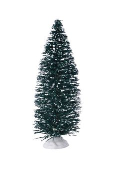 Athome Pavloudakis - Χριστουγεννιάτικο συνθετικό πράσινο χιονισμένο δενδράκι (μινιατούρα) (9 π 9 υ 23 cm)