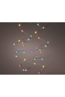 Athome Pavloudakis - Χριστουγεννιάτικα φωτάκια σε σειρά 240 Microled πολύχρωμο με πρόγραμμα μ 1195 cm