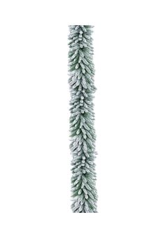 Athome Pavloudakis - Χριστουγεννιάτικη γιρλάντα πράσινο χιονισμένο έλατο μ 270 cm