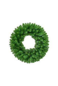 Athome Pavloudakis - Χριστουγεννιάτικο στεφάνι πράσινο έλατο δ 90 π 30 cm
