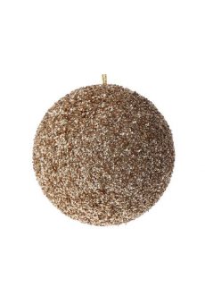 Athome Pavloudakis - Χριστουγεννιάτικη συνθετική μπάλα χρυσό μπρούτζου 25 cm