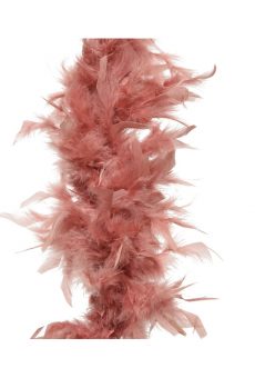 Athome Pavloudakis - Χριστουγεννιάτικη ροζ γιρλάντα φτερά μπόα 184 cm