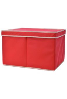 Athome Pavloudakis - Κόκκινο συνθετικό αποθηκευτικό κουτί (30x39