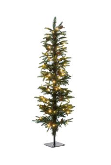 Athome Pavloudakis - Χριστουγεννιάτικο διακοσμητικό πράσινο δεντράκι με LED υ 90 cm