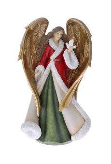 Athome Pavloudakis - Χριστουγεννιάτικο διακοσμητικό κόκκινος άγγελος 54 cm
