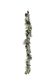 Athome Pavloudakis - Χριστουγεννιάτικη γιρλάντα από έλατο και κουκουνάρια 180 cm