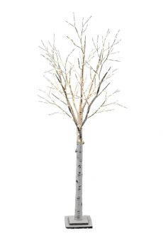 Athome Pavloudakis - Χριστουγεννιάτικο διακοσμητικό λευκό δένδρο 360 LED θερμό λευκό 160 cm