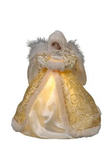 Athome Pavloudakis - Χριστουγεννιάτικο διακοσμητικο λευκός άγγελος με LED 30 cm